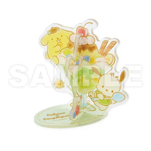 [Kuji] Sanrio "Pompompurin Sundae Parfait" Kuji Prize (5) Aufsteller