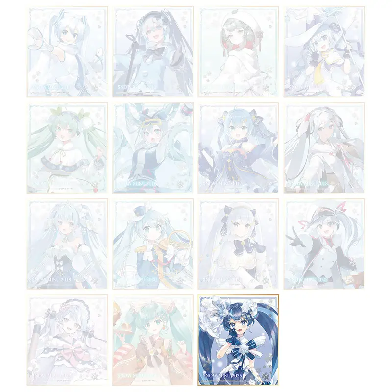 [Kuji] Snow Miku Third Season Ichiban Kuji L-Prize Shikishi Snow Miku 2025