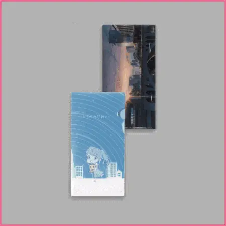 [Kuji] Suzume no Tojimari Kuji E-Prize Mini Clearfile-Set (E)