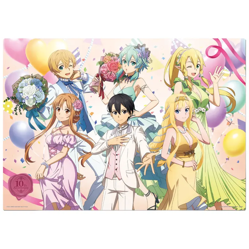 [Kuji] Sword Art Online ~10th Anniversary~ Ichiban Kuji B-Prize Illustration Board