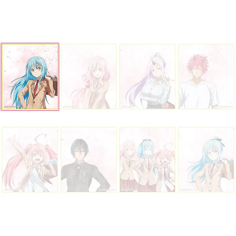 [Kuji] That Time I Got Reincarnated as a Slime ~Private Tempest Academy II~ Ichiban Kuji E-Prize XL Shikishi Rimuru