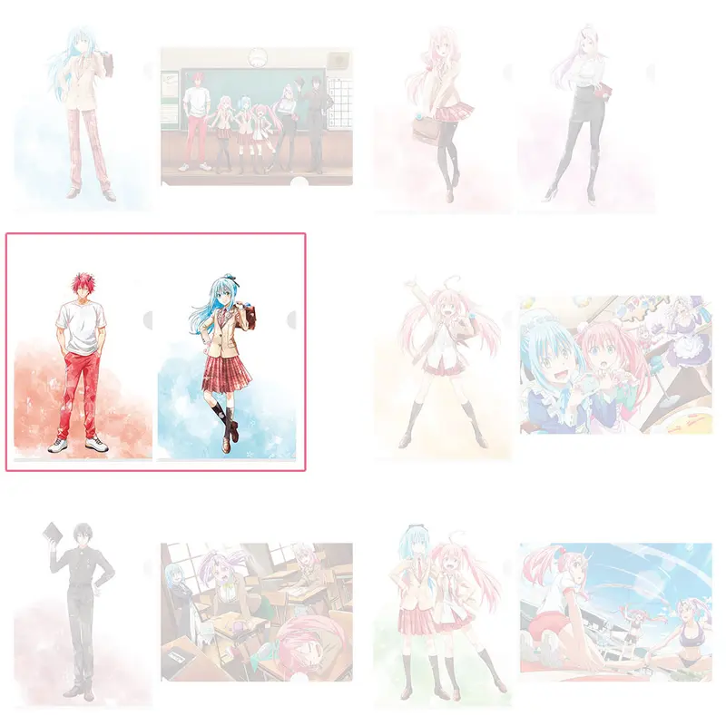 [Kuji] That Time I Got Reincarnated as a Slime ~Private Tempest Academy II~ Ichiban Kuji F-Prize Clearfile-Set (B)