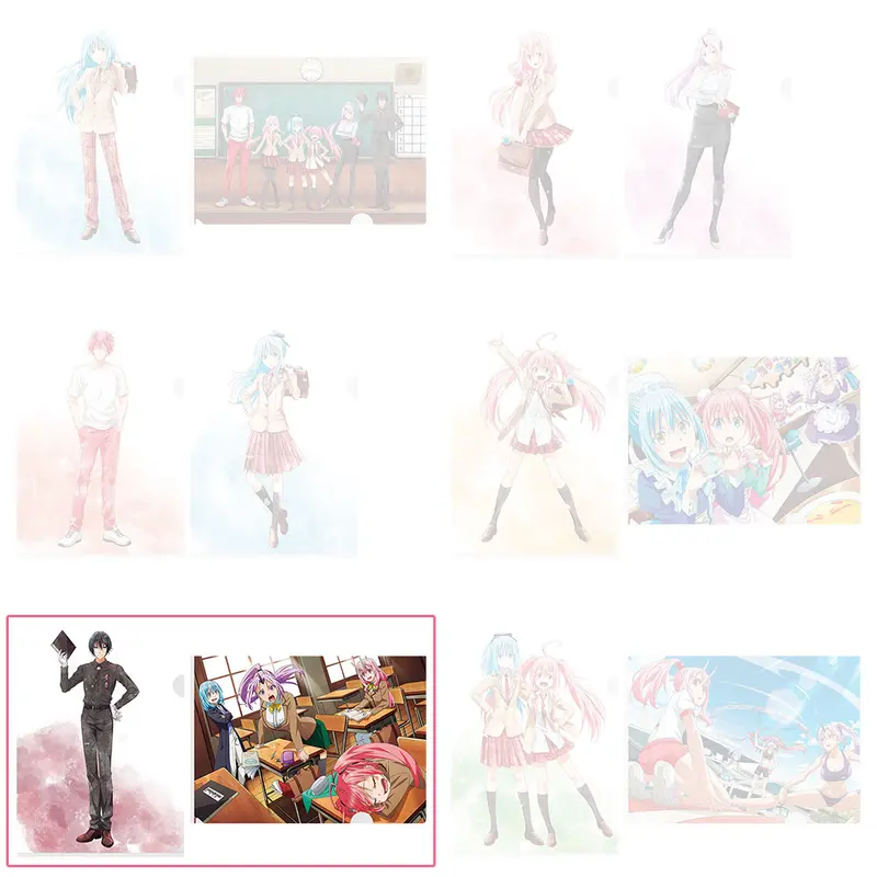 [Kuji] That Time I Got Reincarnated as a Slime ~Private Tempest Academy II~ Ichiban Kuji F-Prize Clearfile-Set (C)