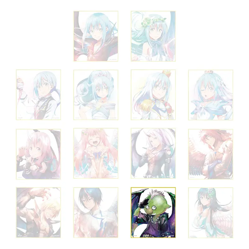 [Kuji] That Time I Got Reincarnated as a Slime ~Rimuru Festival Edition~ Ichiban Kuji F-Prize Shikishi Gobuta