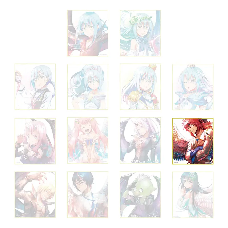 [Kuji] That Time I Got Reincarnated as a Slime ~Rimuru Festival Edition~ Ichiban Kuji F-Prize Shikishi Guy Crimson