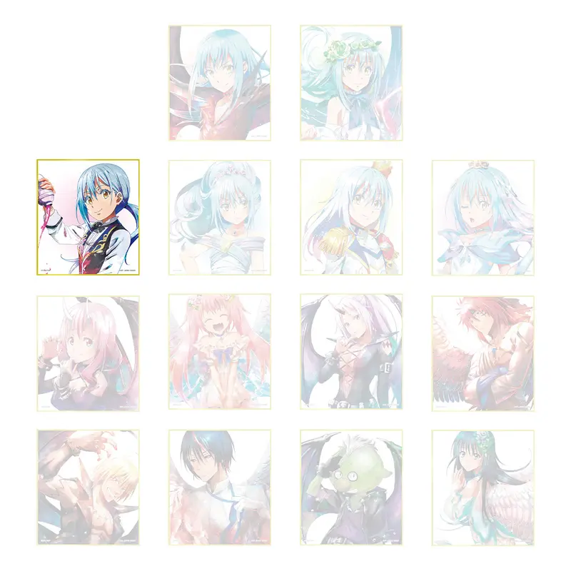 [Kuji] That Time I Got Reincarnated as a Slime ~Rimuru Festival Edition~ Ichiban Kuji F-Prize Shikishi Rimuru (C)