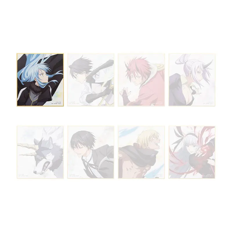 [Kuji] That Time I Got Reincarnated as a Slime ~Sacred Demon Battle~ Ichiban Kuji E-Prize Shikishi Rimuru