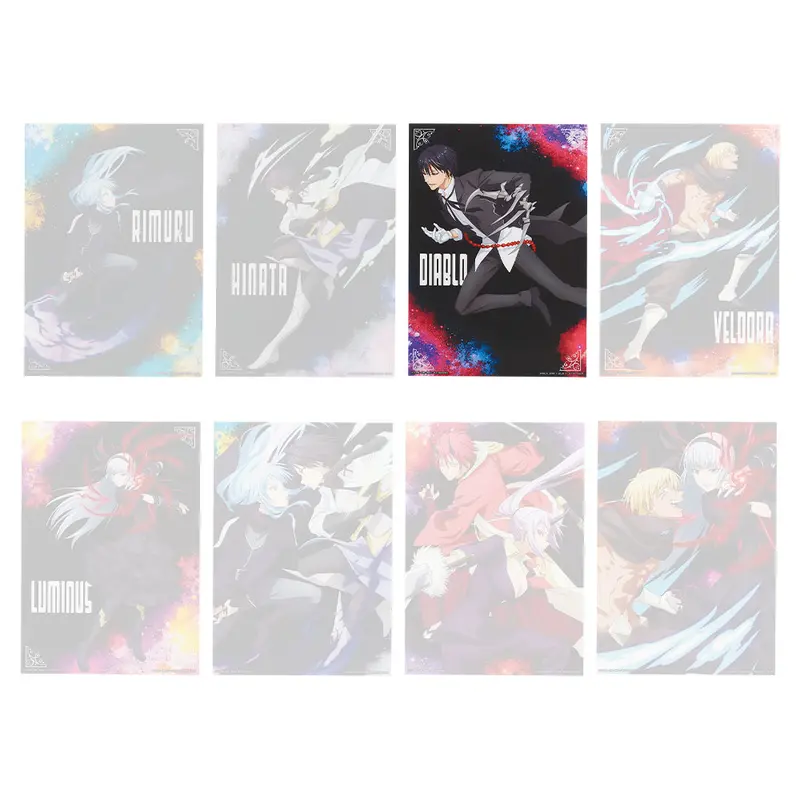[Kuji] That Time I Got Reincarnated as a Slime ~Sacred Demon Battle~ Ichiban Kuji F-Prize A4 Clearposter Diablo