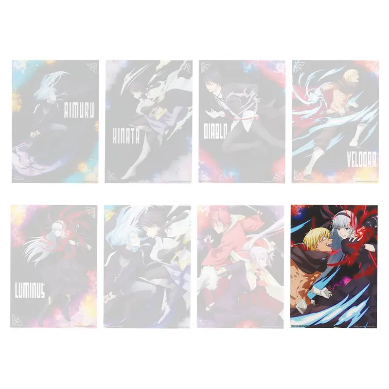 [Kuji] That Time I Got Reincarnated as a Slime ~Sacred Demon Battle~ Ichiban Kuji F-Prize A4 Clearposter Veldora & Luminus