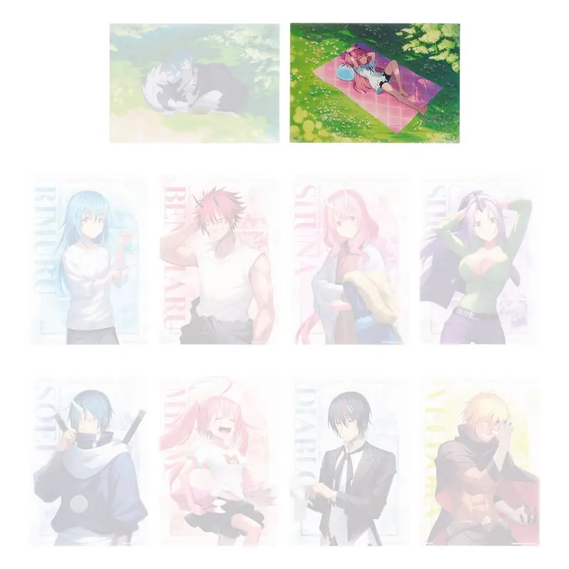 [Kuji] That Time I Got Reincarnated as a Slime ~Tempest Day~ Ichiban Kuji F-Prize Shitajiki (Schreibunterlage) Milim & Rimuru