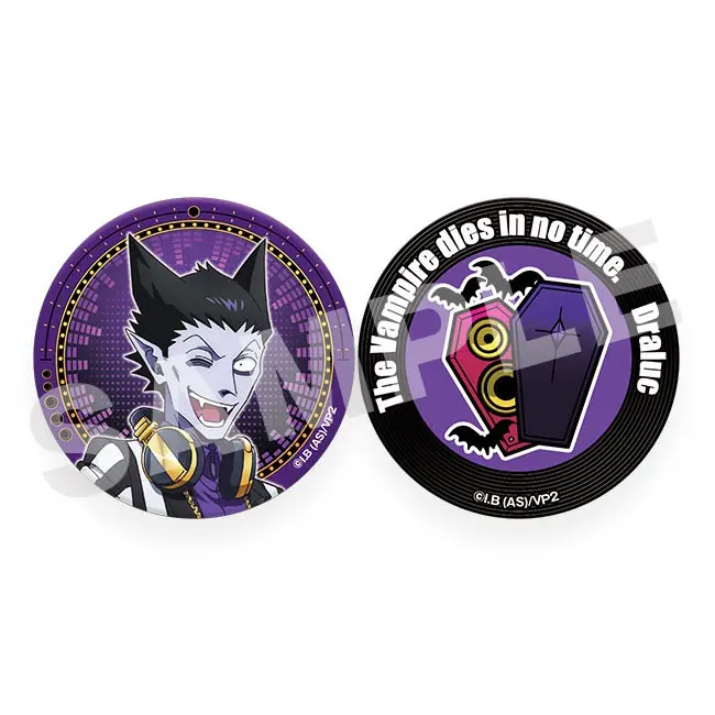 [Kuji] The Vampire Dies in No Time F-Prize Button-Set Draluc