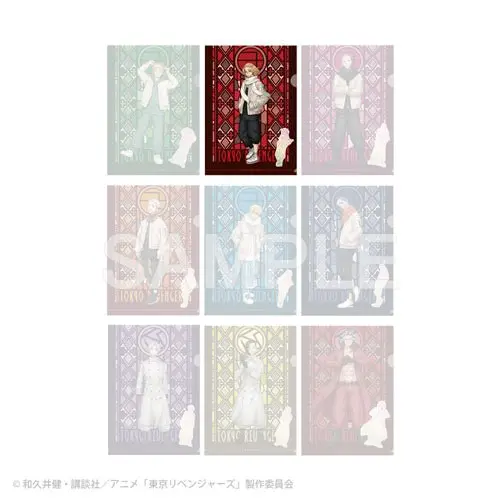 [Kuji] Tokyo Revengers ~Snow Flowers On The Battlefield~ Kuji G-Prize Clearfile+Sticker Mikey