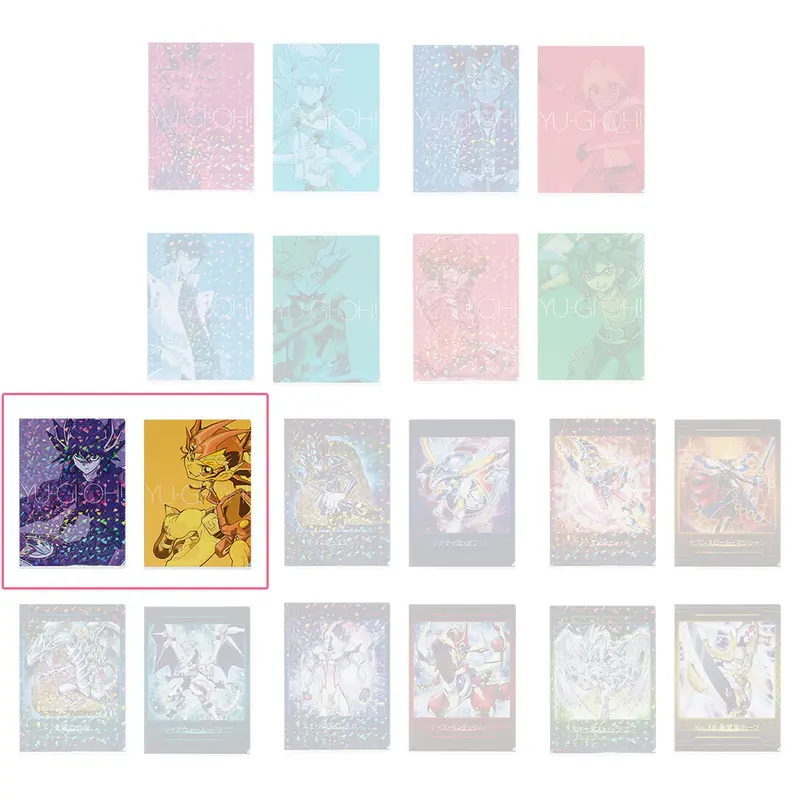 [Kuji] Yu-Gi-Oh! Series Ichiban Kuji Vol. 2 G-Prize Clearfile-Set Yusei Fudo & Yuma Tsukumo