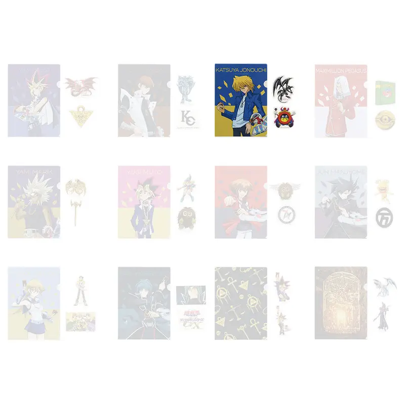 [Kuji] Yu-Gi-Oh! Series Vol. 3 ~Wake Up Your Memories~ Ichiban Kuji F-Prize Clearfile mit Sticker-Set Joey Wheeler