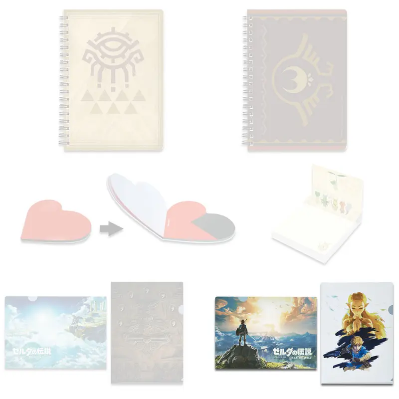 [Kuji] Zelda ~Tears Of The Kingdom~ Ichiban Kuji E-Prize Clearfile-Set