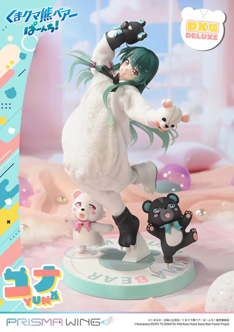 Kuma Kuma Kuma Bear Punch! - Yuna - Deluxe Ver. Prisma Wing Figur 1/7 (Prime 1 Studio)