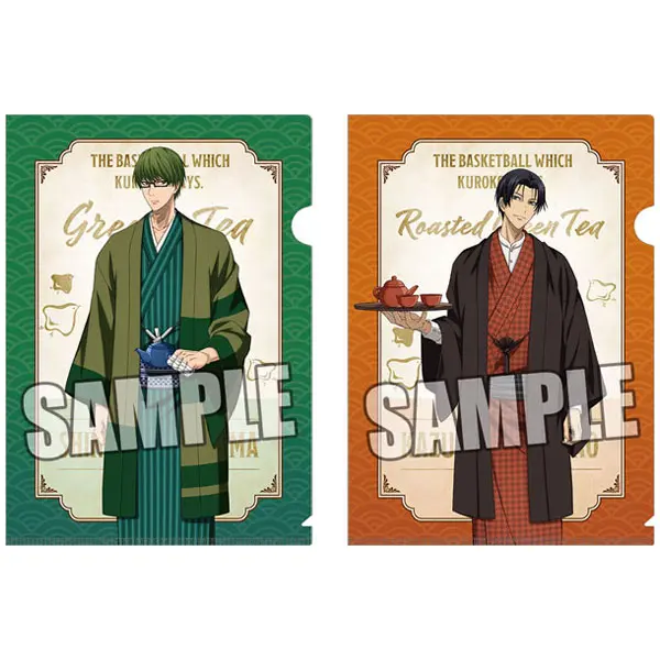 Kuroko No Basket 2er Clearfile Set Shintaro Midorima & Kazunari Takao Tea Break Ver.