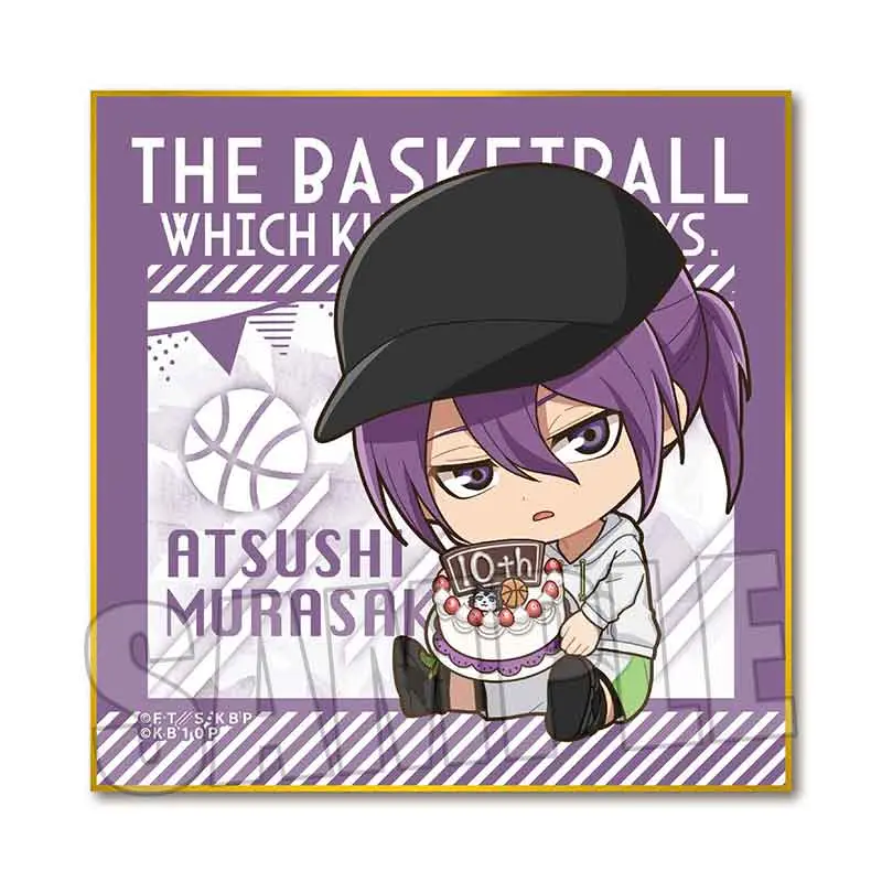 Kuroko no Basket GyuGyutto 10th Anniversary Version Shikishi Atsushi Murasakibara