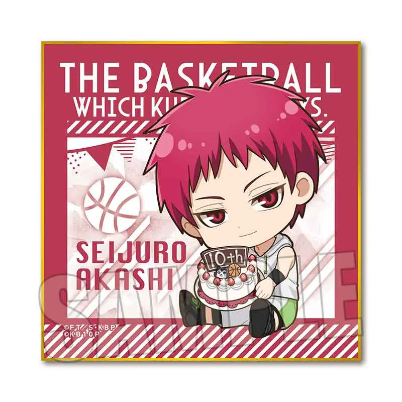 Kuroko no Basket GyuGyutto 10th Anniversary Version Shikishi Seijuro Akashi