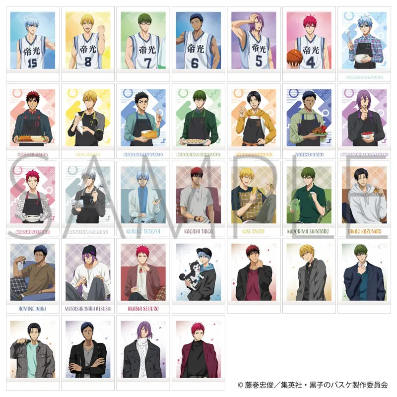 Kuroko no Basket PashaColle Vol. 3 Sammelkarten