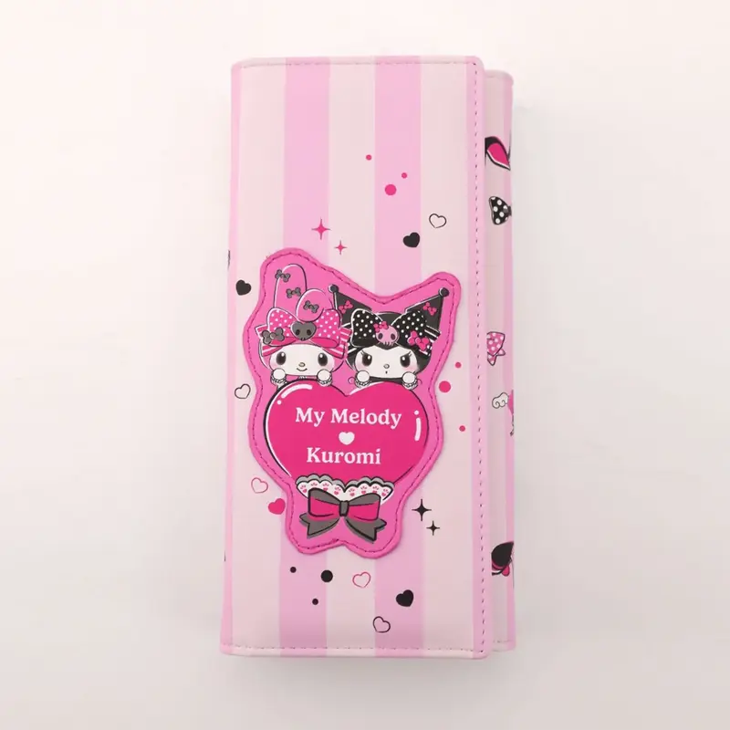 Kuromi & My Melody - Portemonaie - Pink Black Party Series