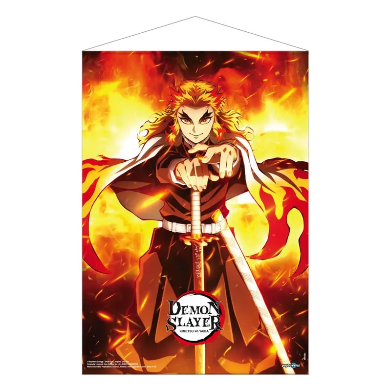 Kyojuro Rengoku Wandrolle 50 x 70 cm Demon Slayer