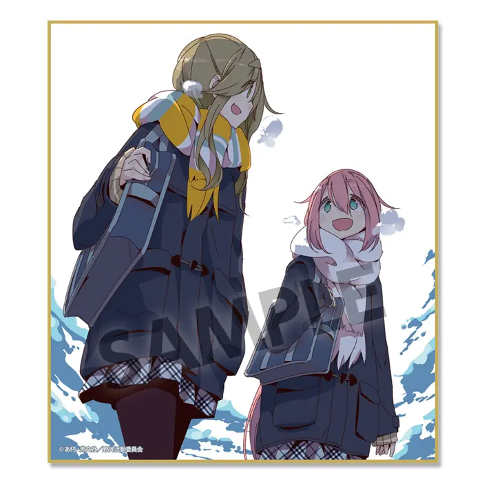 Laid-Back Camp Shikishi Nadeshiko Kagamihara & Aoi Inuyama