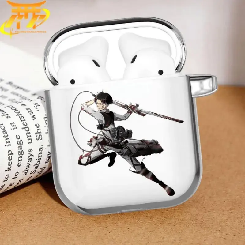 Levi im Kampfmodus AirPods-Hülle – Attack on Titan