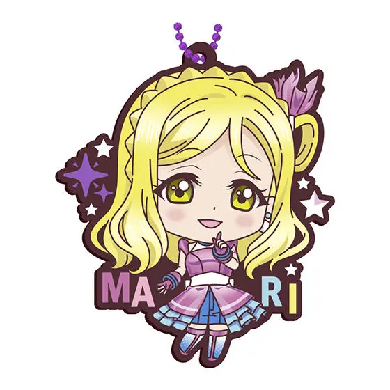 Love Live! Sunshine!! x Hatsune Miku Gashapon Anhänger Mari Ohara
