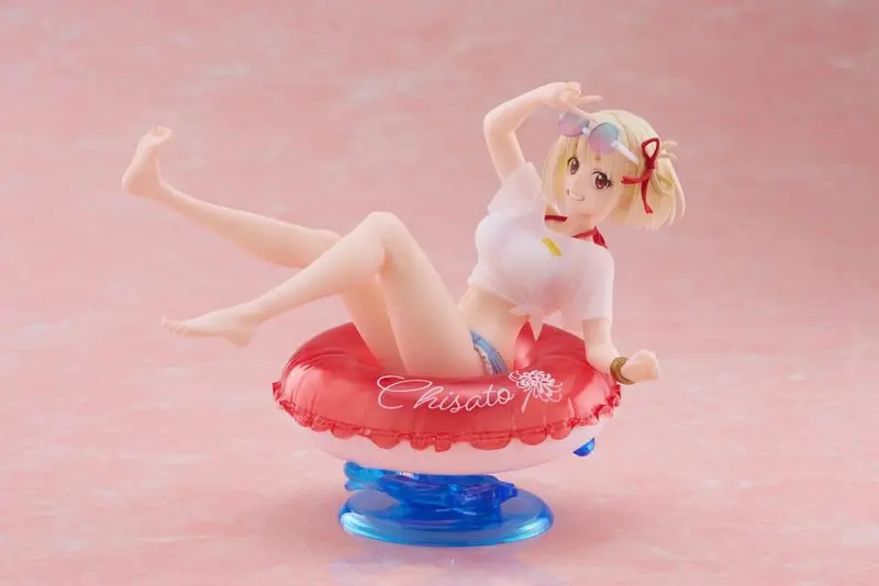 Lycoris Recoil Aqua Float Girls PVC Statue Figure Chisato Nishikigi 10 cm