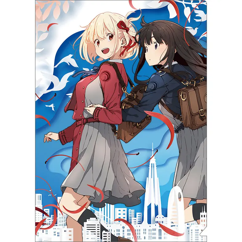 Lycoris Recoil Clearfile Takina Inoue & Chisato Nishikigi