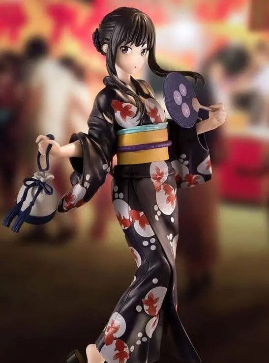 Lycoris Recoil Luminasta PVC Statue Takina Inoue Going out in a yukata 19 cm