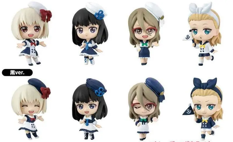 Lycoris Recoil PVC Figuren Shirokurocapsule Lycoris Recoil Box Ver. Sortiment (8)