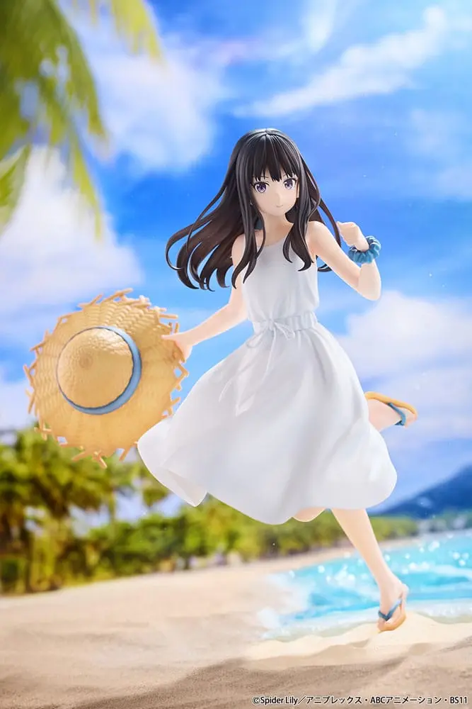 Lycoris Recoil PVC Statue 1/7 Takina Inoue White Dress Ver. 23 cm