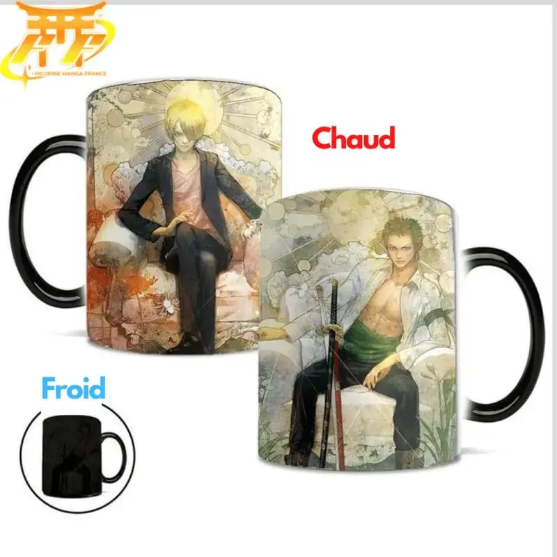 Magische Tasse Sanji & Zoro - One Piece