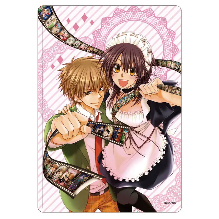 Maid Sama! Chara Clear Case 01 Takumi Usui & Misaki Ayuzawa