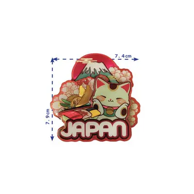 Maneki Neko Kühlschrank Magnet - Japan Souvenier