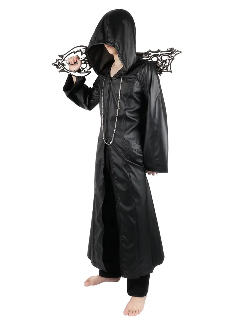Mantel der Organisation XIII für Kingdom Hearts Fans, Xemnas Cosplay Kostüm, Größen