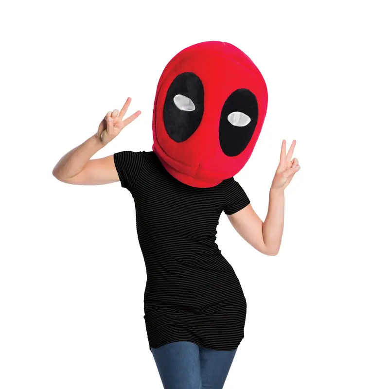 Marvel - Deadpool - Maskottchen-Maske übergroß - Einheitsgröße - Rubie's