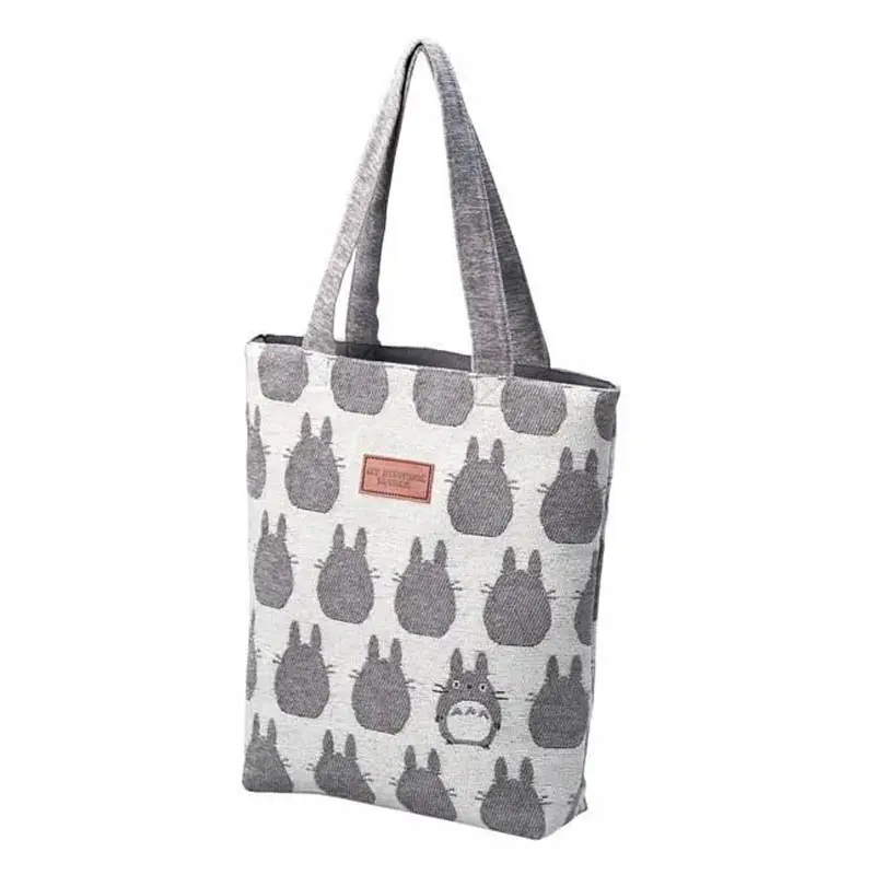 Mein Nachbar Totoro - Big Totoro Silhouette - Tragetasche (Tote Bag) - 35 x 33 cm - Marushin