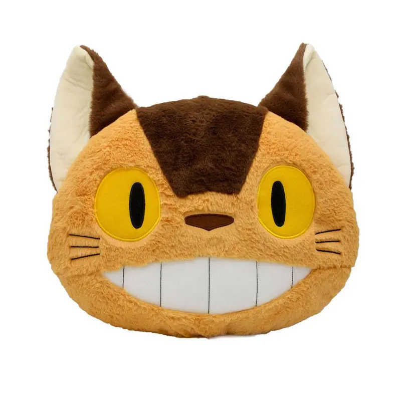 Mein Nachbar Totoro - Catbus (Nakayoshi) - Plüsch-Kissen - 34 x 38 cm - Semic / Sun Arrow