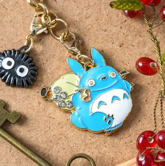 Mein Nachbar Totoro Schlüsselanhänger Charms Blue Totoro 19 cm