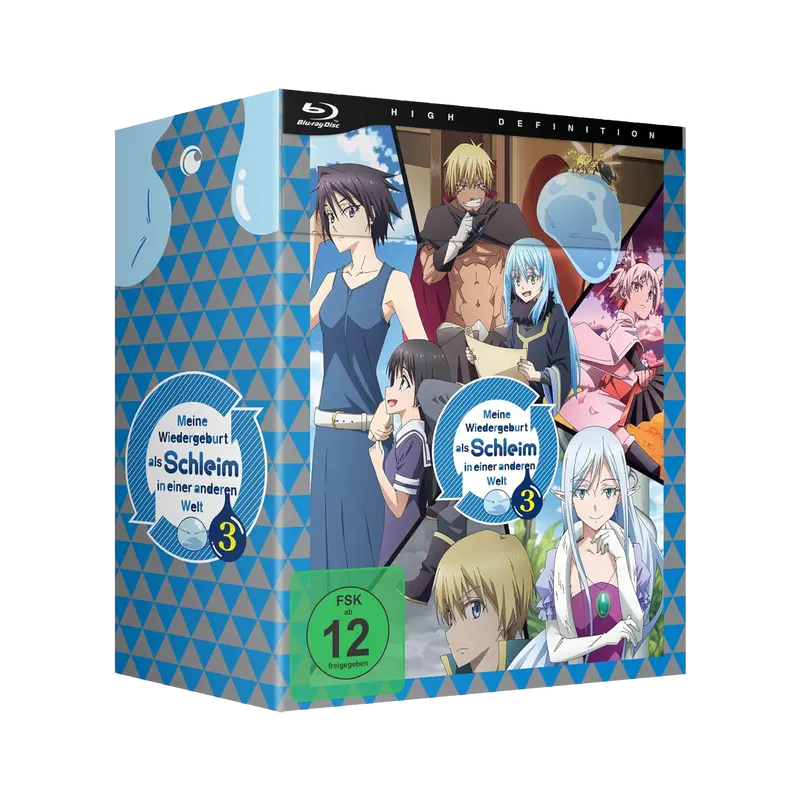 Meine Wiedergeburt als Schleim in einer anderen Welt - Staffel 3 - Vol. 1 - Limited Edition mit Sammelschuber (Blu-ray)