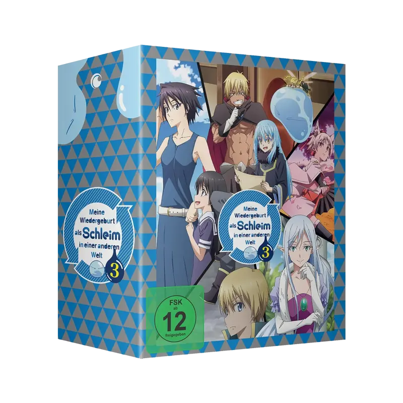 Meine Wiedergeburt als Schleim in einer anderen Welt - Staffel 3 - Vol. 1 - Limited Edition mit Sammelschuber (DVD)