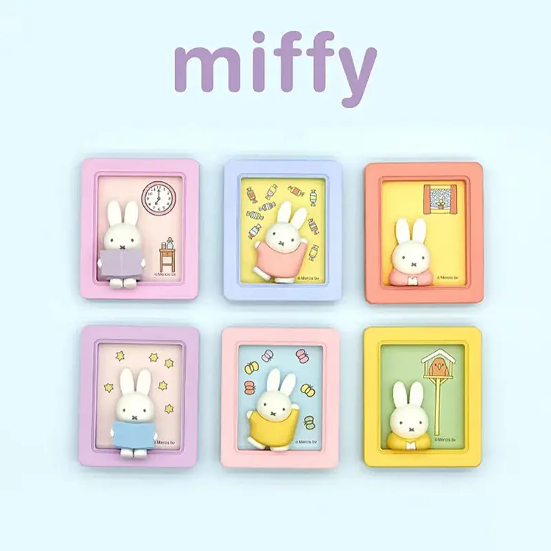 Miffy - Photo Frame & Phone Stand Magnet - Blindbox - Einzelbox - 10.5cm