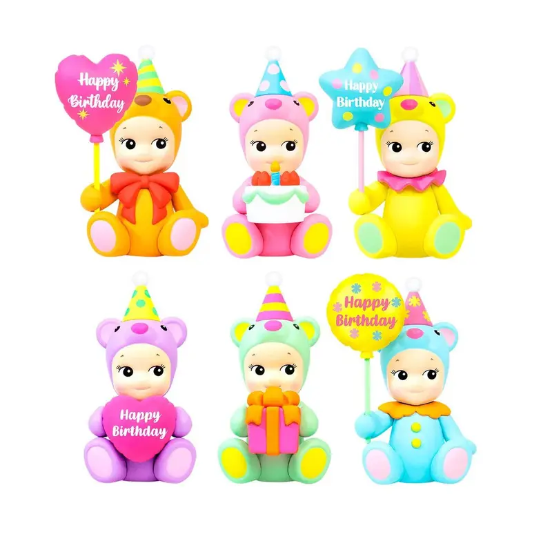 Mit Bärenkostüm | Sonny Angel Figur | Blind Box Birthday Gift Bear | 10 cm
