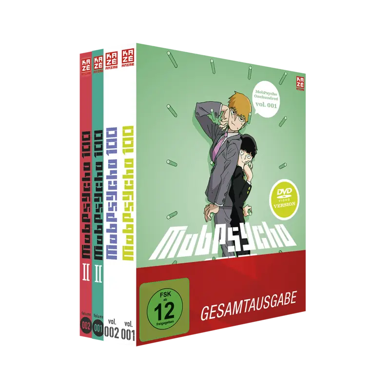 Mob Psycho 100 - Gesamtausgabe mit Staffel 1 & 2 (DVD)