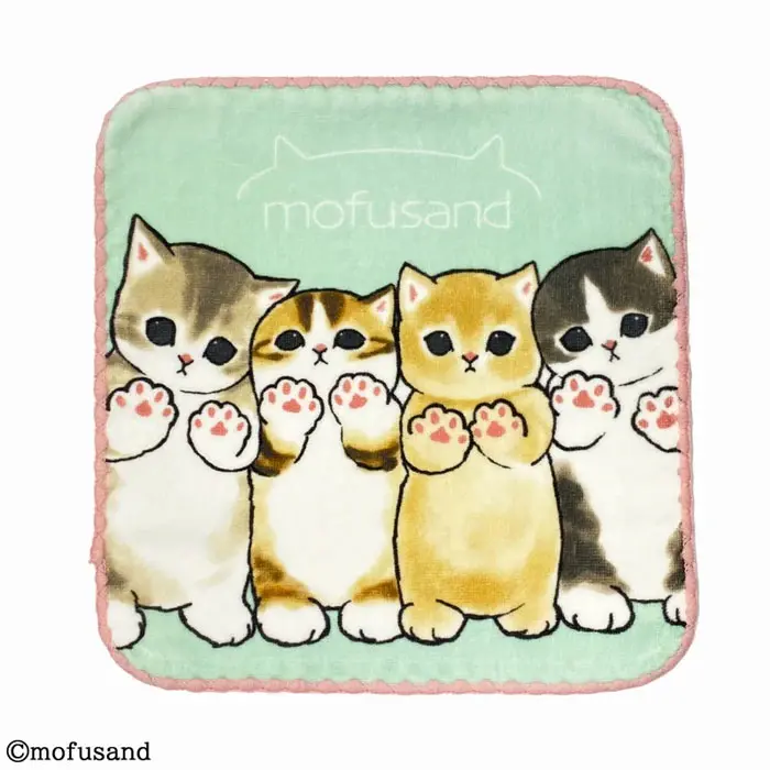 [Mofumofu Store] Mofusand Handtuch "Paws"