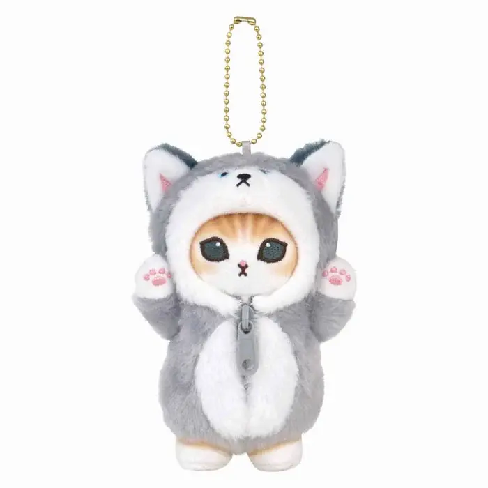 [Mofumofu Store] Mofusand Mofumofu Mascot Plüschanhänger "Wolf"