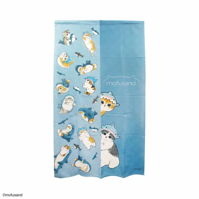 [Mofumofu Store] Mofusand Samenyan Noren/Türvorhang